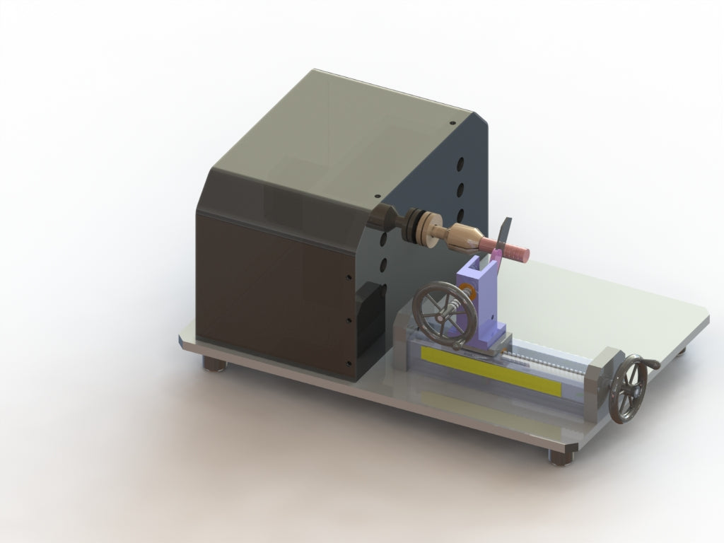 N314062-Rubber Hose Cutting Machine 3D Model (STEP)