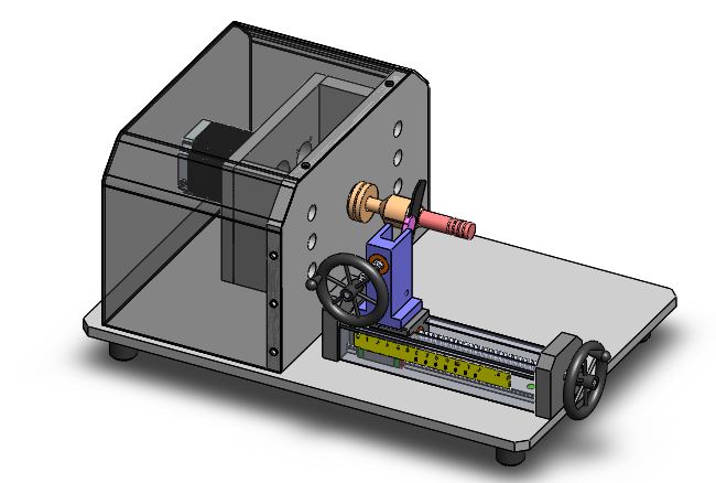 N314062-Rubber Hose Cutting Machine 3D Model (STEP)