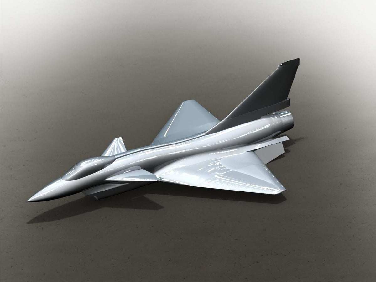 N349016 - J-10 Fighter (August 1st Aerobatic Team Coating) 3D Modeling Drawings, Designed by Solidworks
