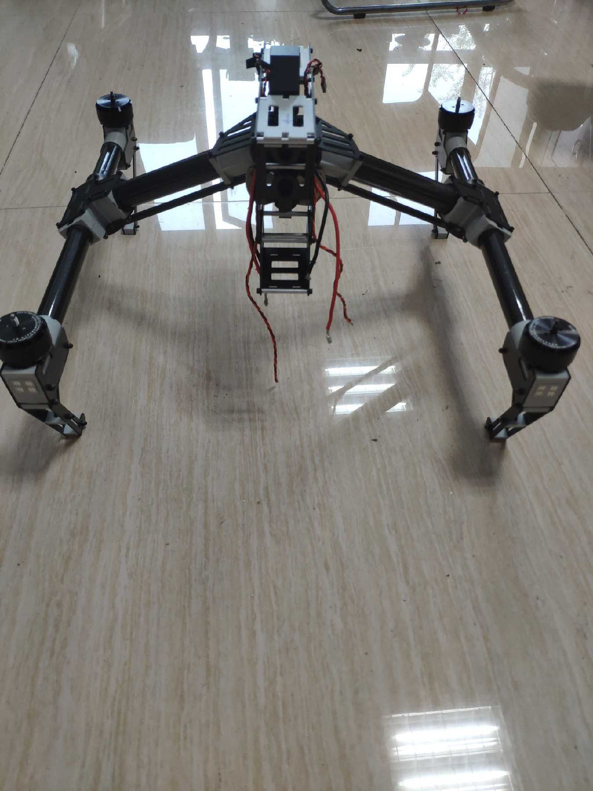 N348016 - Simulated Inspire Aerial Quadcopter 3D Drawings, STP Format