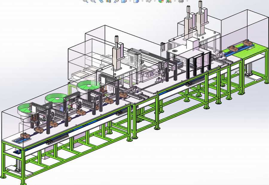 N301202 Motor & Electric Automatic Assembly Line