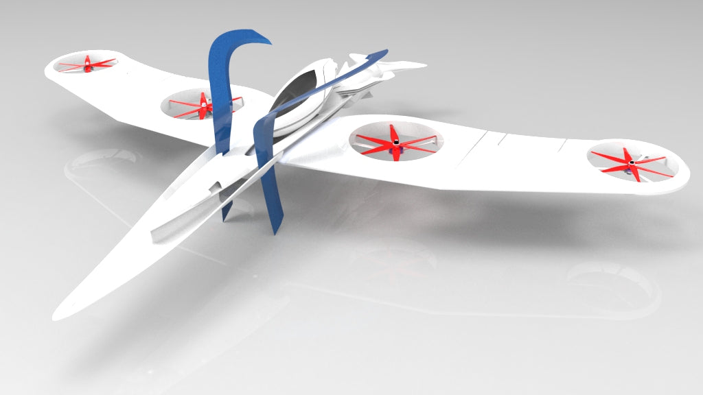 N348017 - Bionic Bird-shaped UAV Styling 3D Drawings, Designed by Solidworks