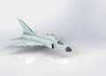 N349019 - Simplified J-8F Fighter 3D Modeling Drawings, Designed by Solidworks