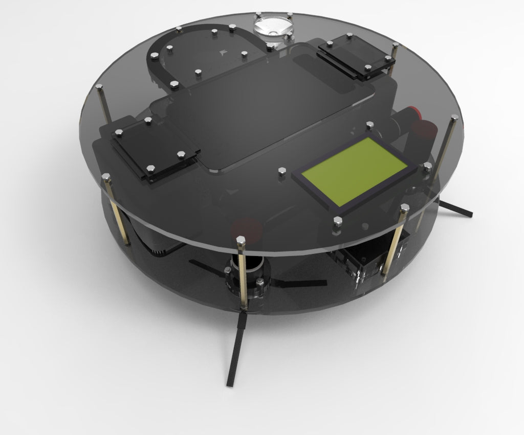 N346001 - DIY Sweeping Robot 3D Drawings, Designed by SOLIDWORKS