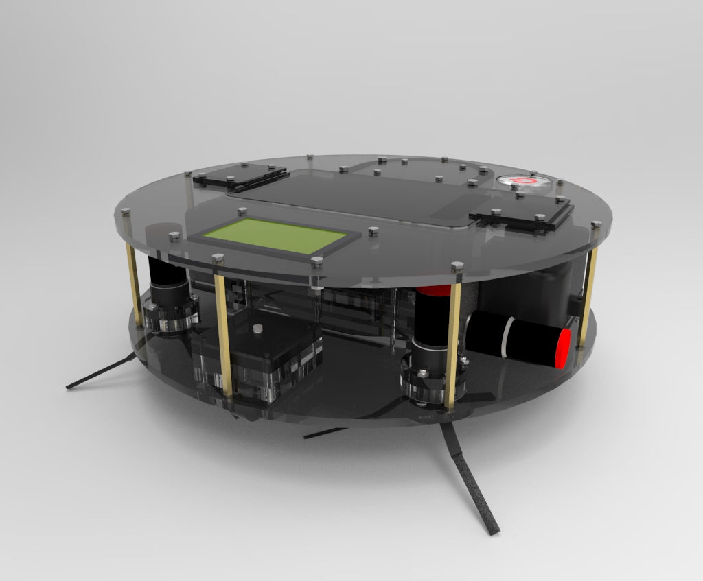 N346001 - DIY Sweeping Robot 3D Drawings, Designed by SOLIDWORKS