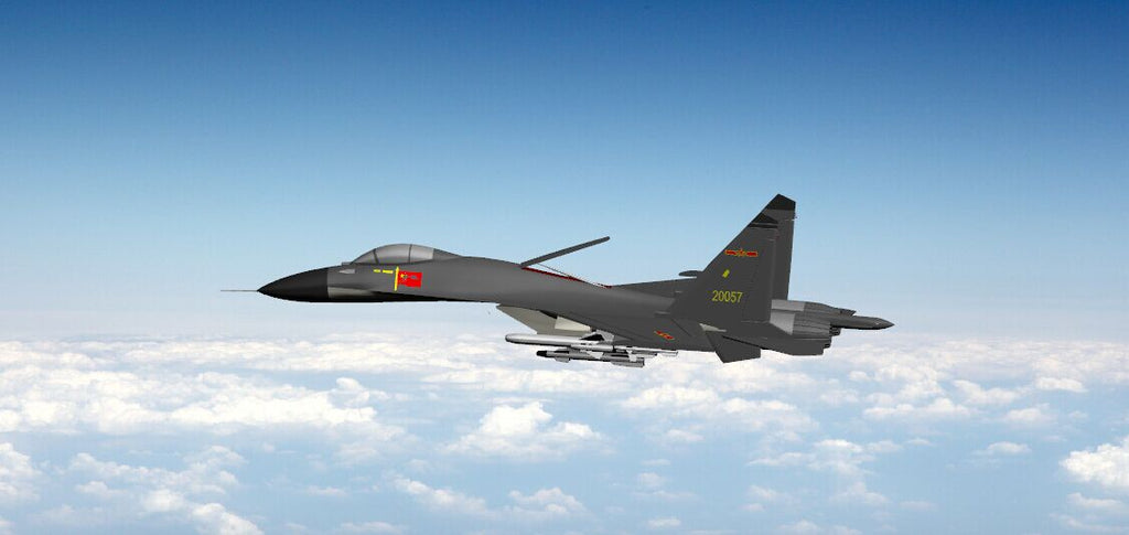 N349007 - J-11 Fighter 3D Model Drawings, Designed by UG