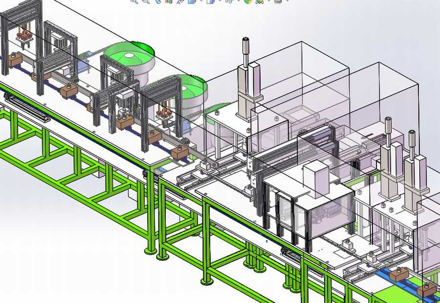 N301202 Motor & Electric Automatic Assembly Line