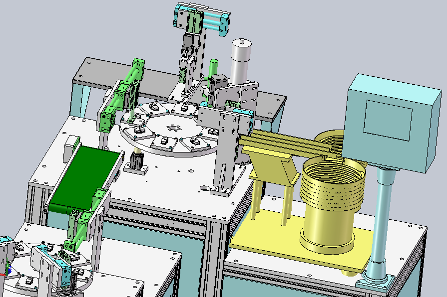 N301042 Full Automatic Turntable Assembly Machine