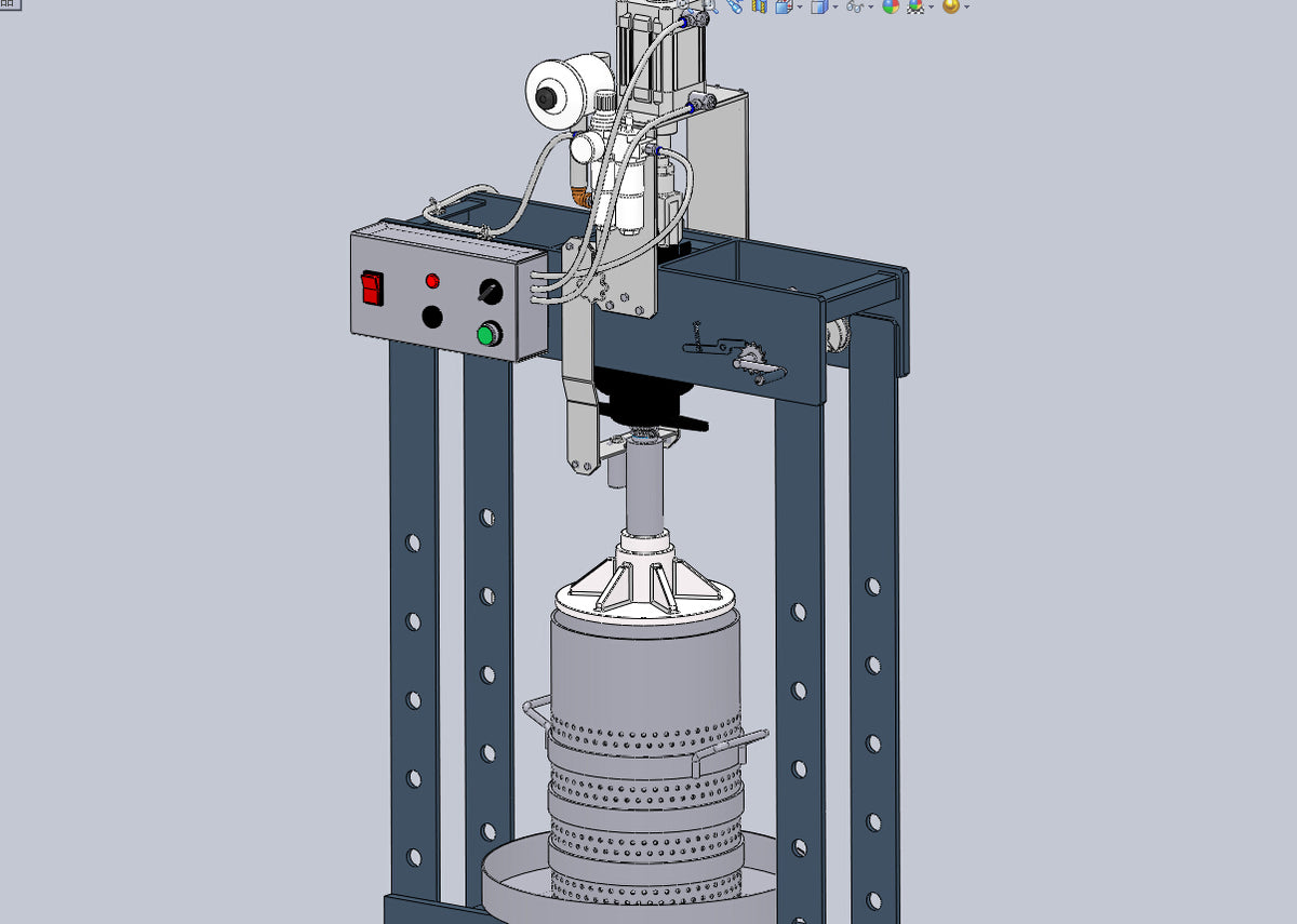 N301058 Semi-automatic Press-Separator
