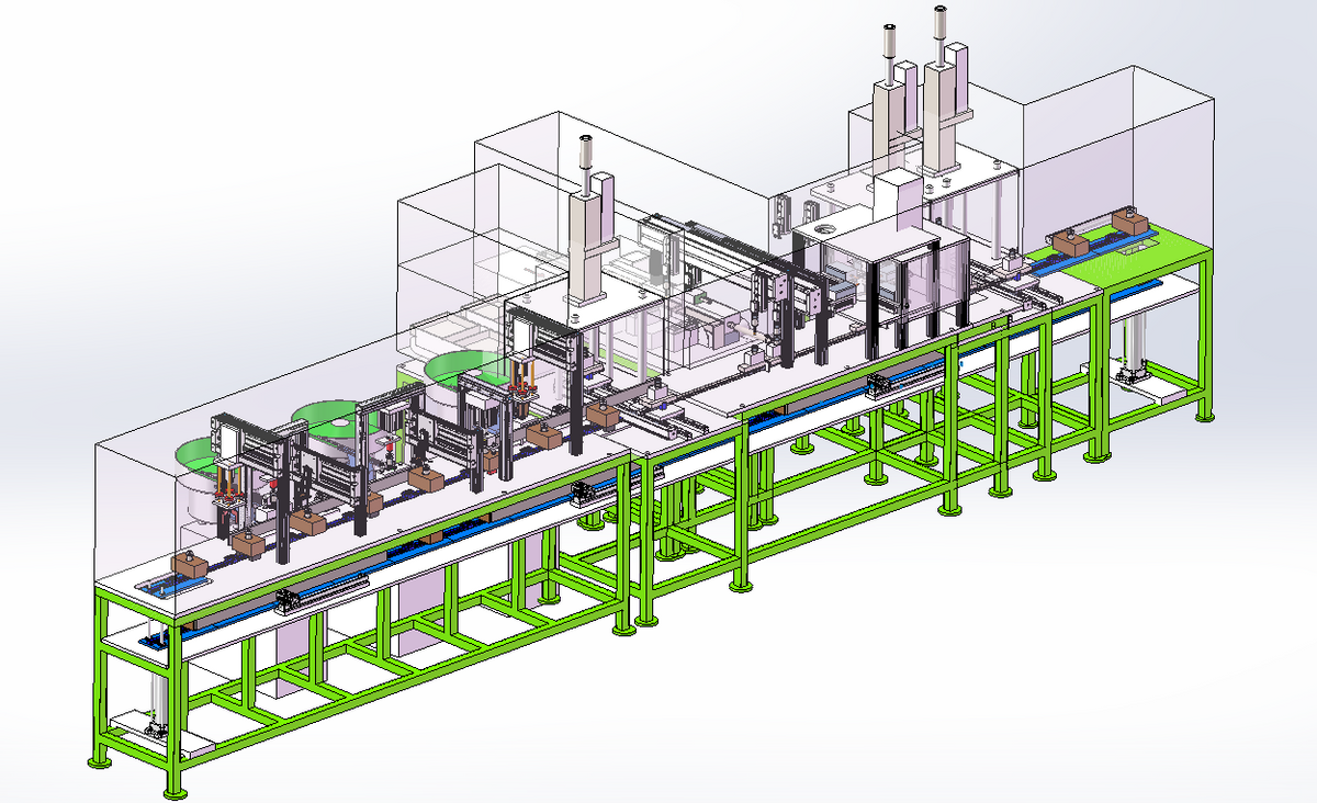 N301202 Motor & Electric Automatic Assembly Line