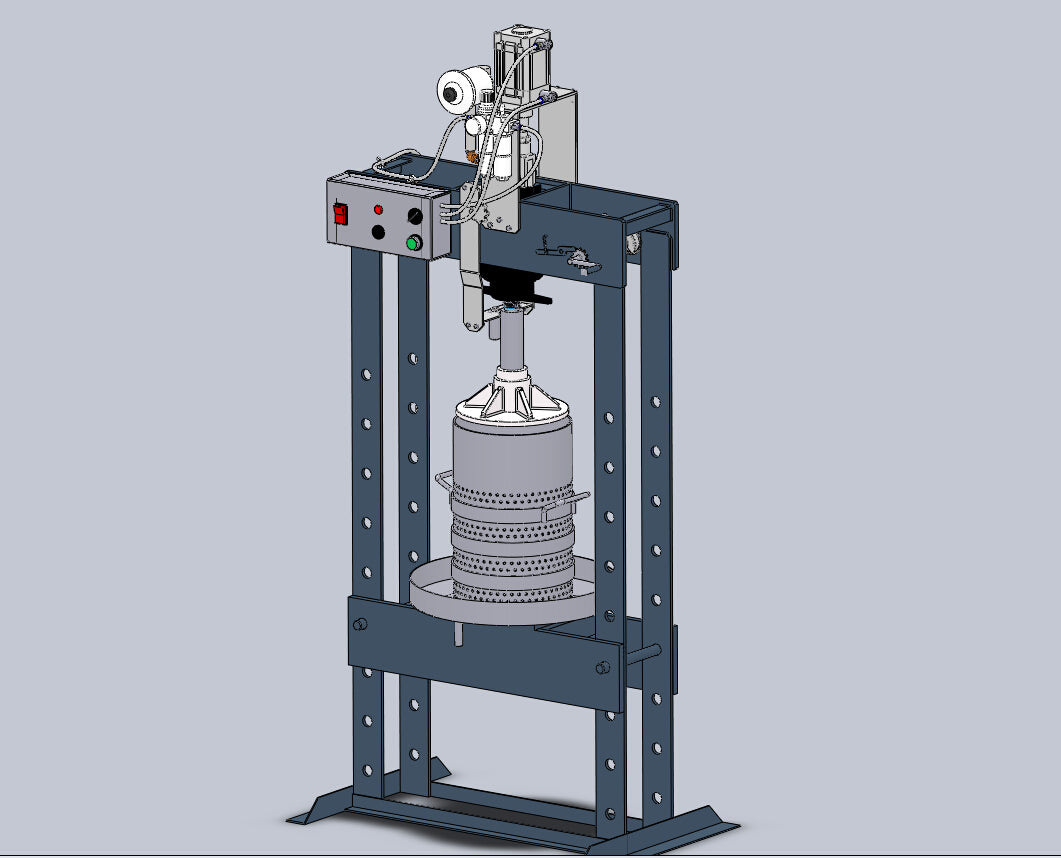 N301058 Semi-automatic Press-Separator