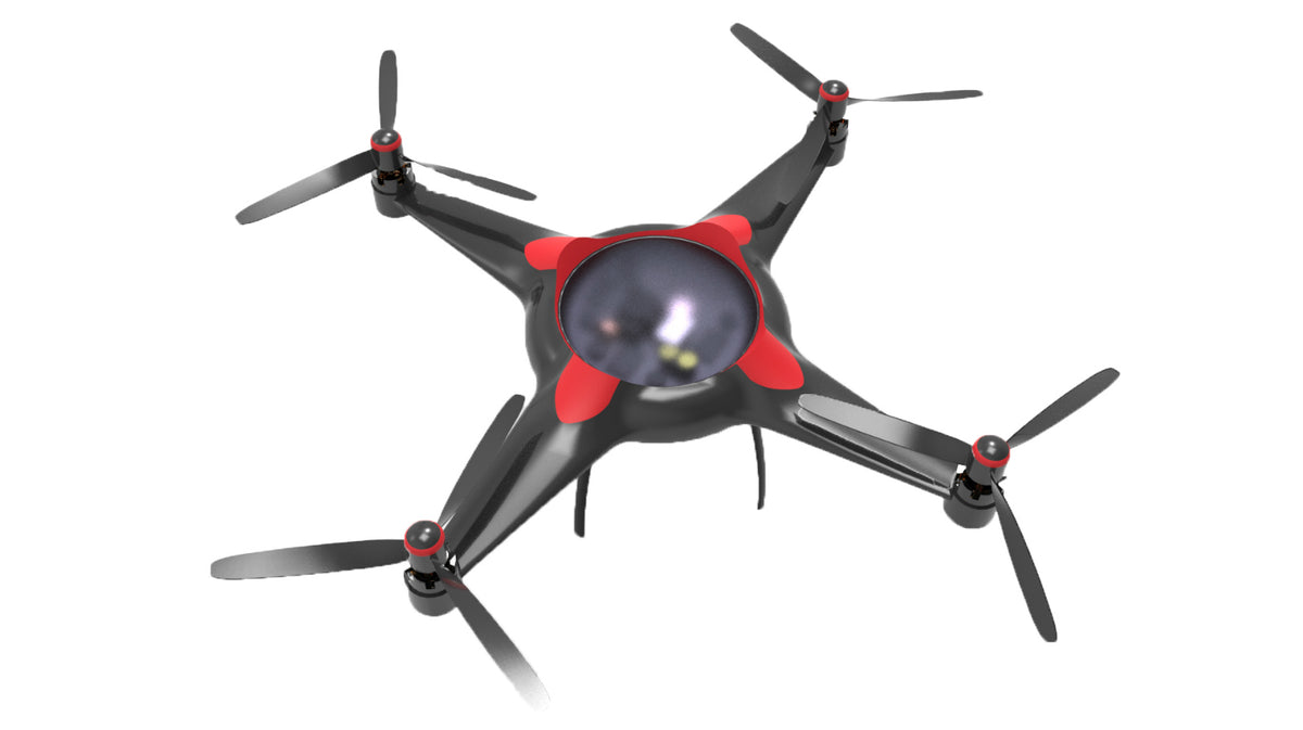 N348026 - UAV Styling 3D Modeling Drawings for Mechanical Innovation Design Competition, Designed by Solidworks