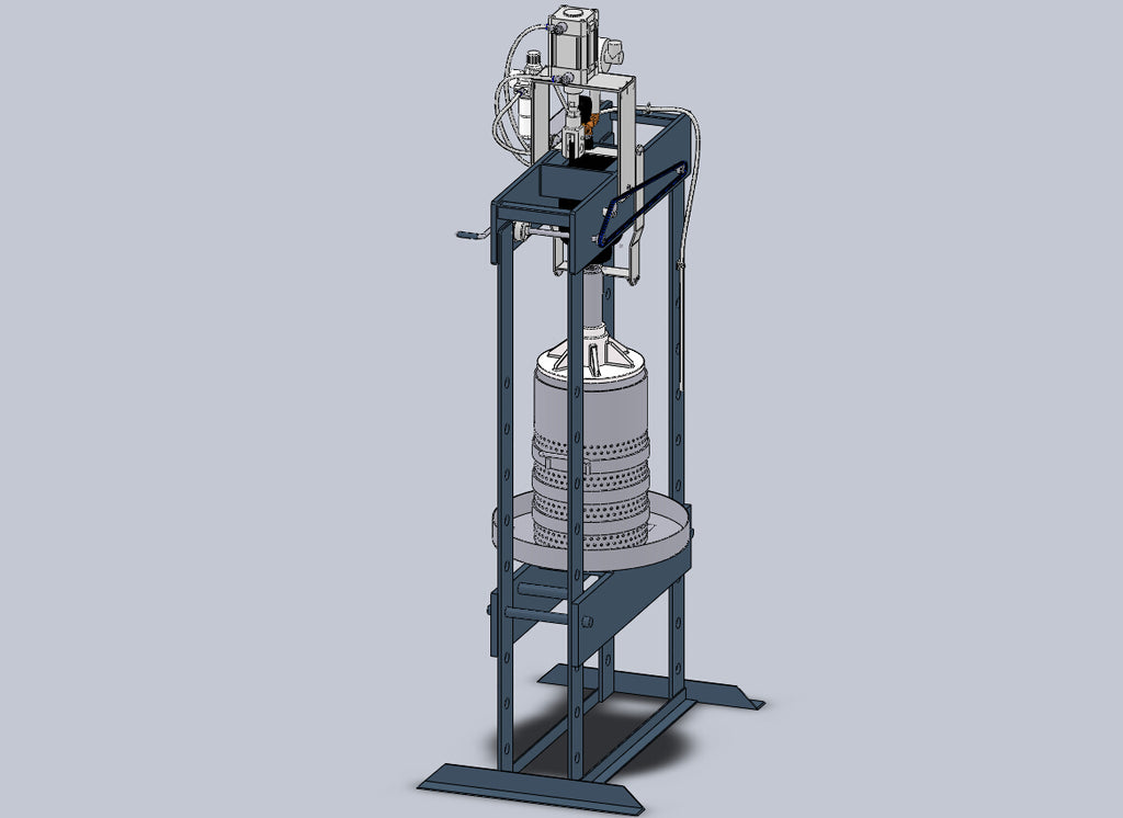 N301058 Semi-automatic Press-Separator
