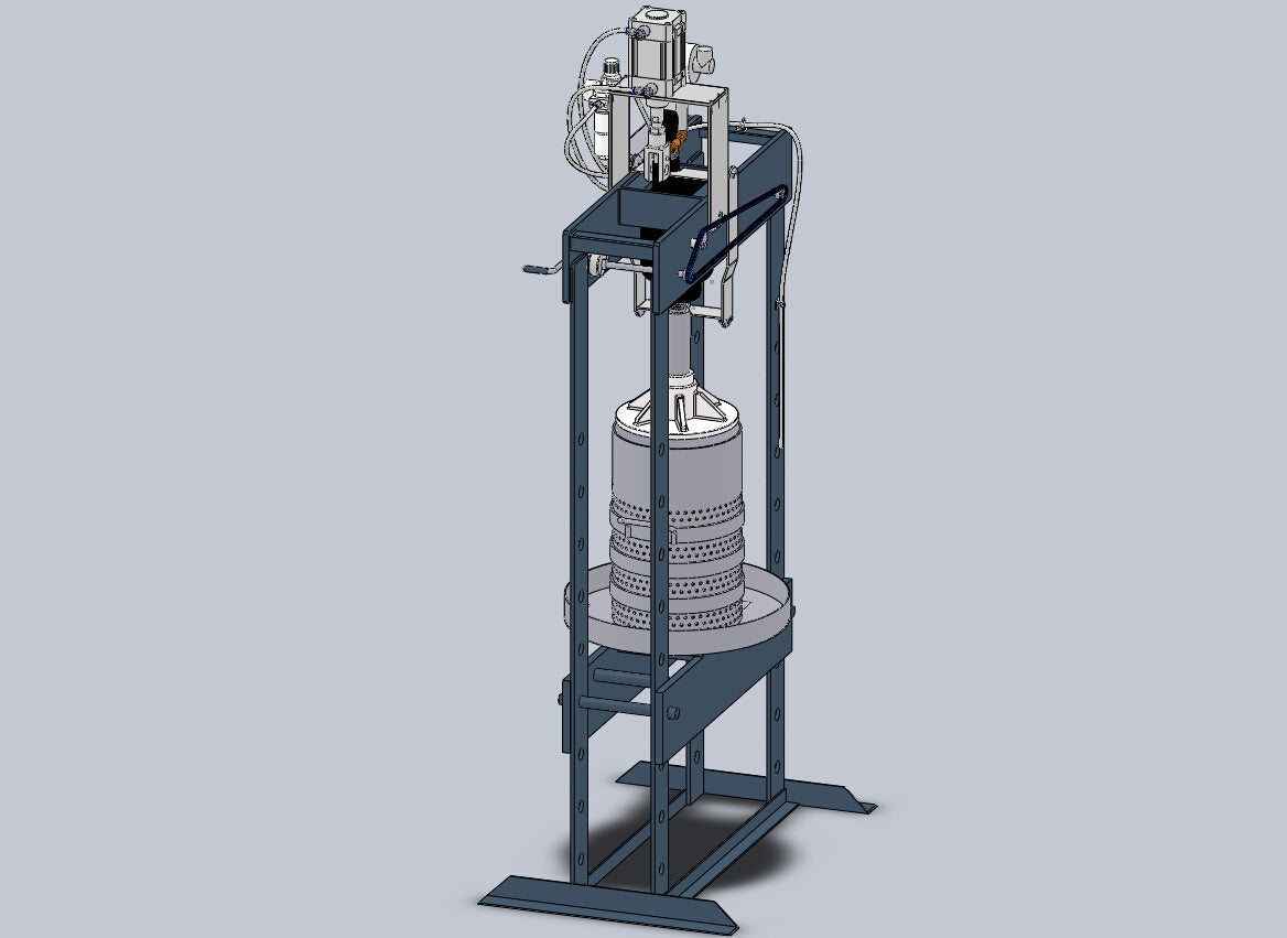 N301058 Semi-automatic Press-Separator