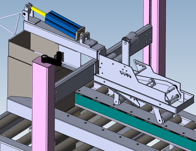 A0221. Automatic Flap Carton Sealer