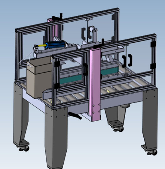 A0221. Automatic Flap Carton Sealer