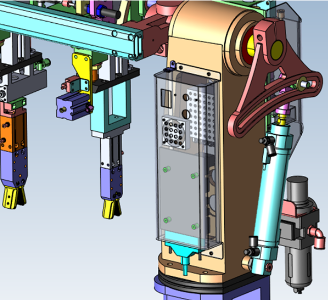 A0499. 4-Axis Dual-Station Automatic Loading & Unloading Manipulator