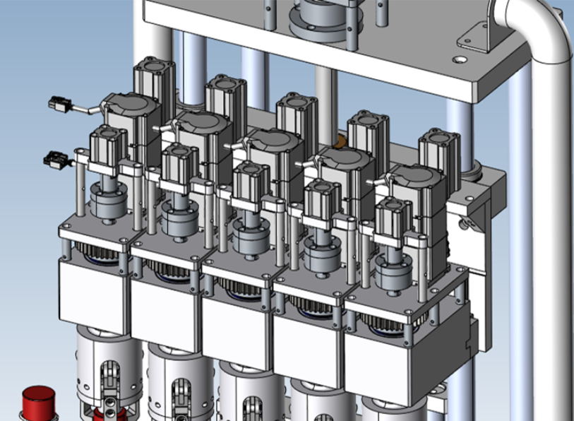 A0502. 5-Head In-Line Capping Machine