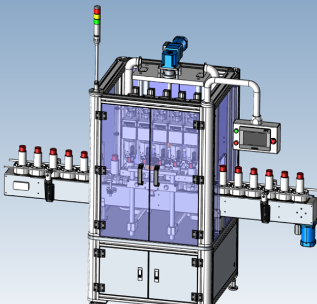 A0502. 5-Head In-Line Capping Machine