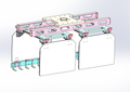 A0524. Dual-Station Plate-Type Palletizer Gripper