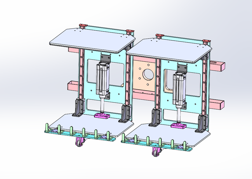 A0524. Dual-Station Plate-Type Palletizer Gripper