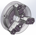 A0525-3-jaw chuck