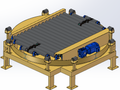 A0530. Heavy-duty Roller Conveyor Turntable