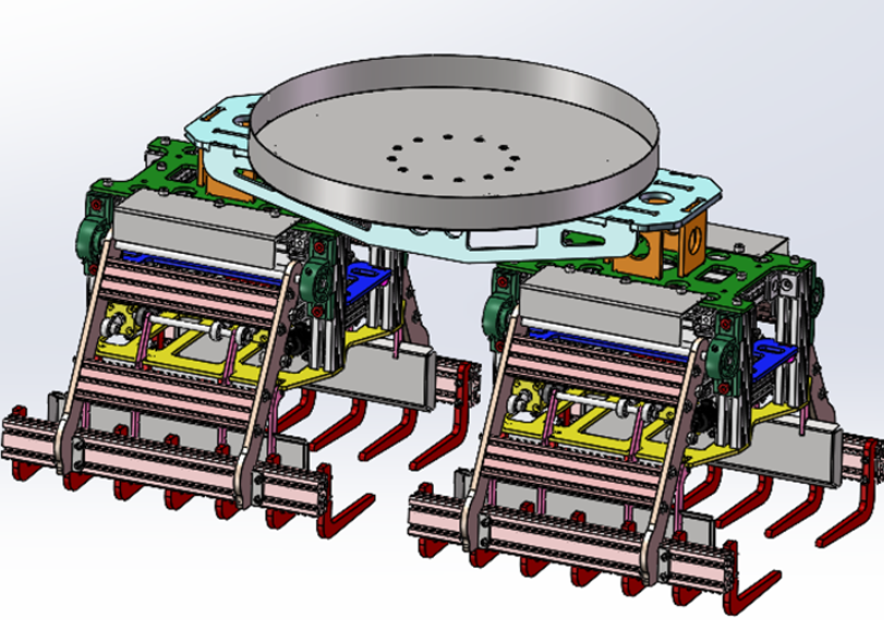 A0538. Dual-Station Claw-Type Palletizer Gripper