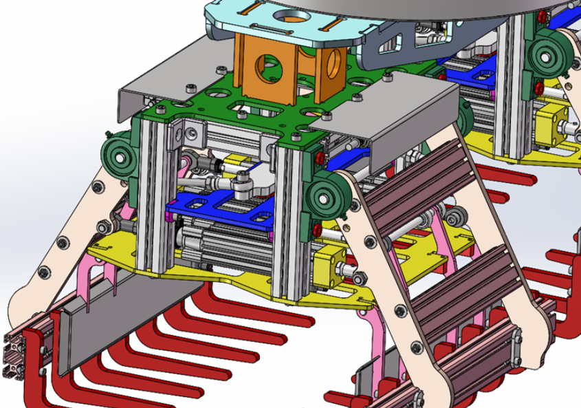 A0538. Dual-Station Claw-Type Palletizer Gripper