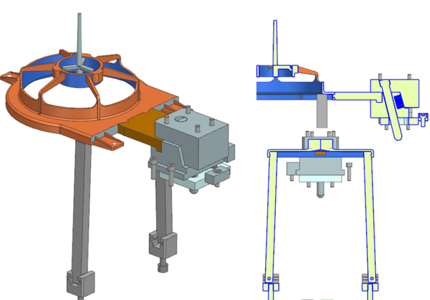 A0616. Injection Mold for Fan Housing