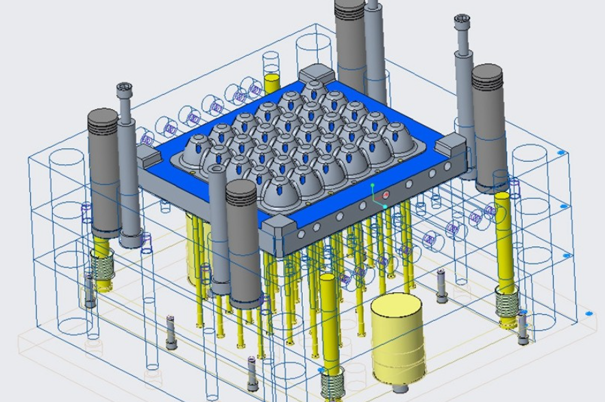 A0618. Egg Tray Injection Mold