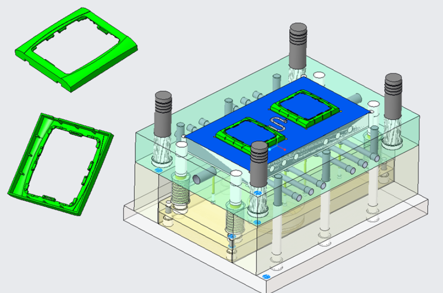 A0622. Injection Mold for Meter Head Housing