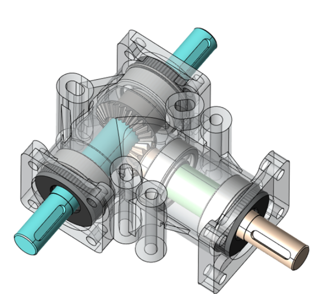 A0710. Bevel Gearbox