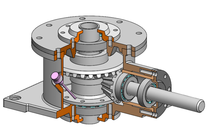 A0727. Bevel Gearbox