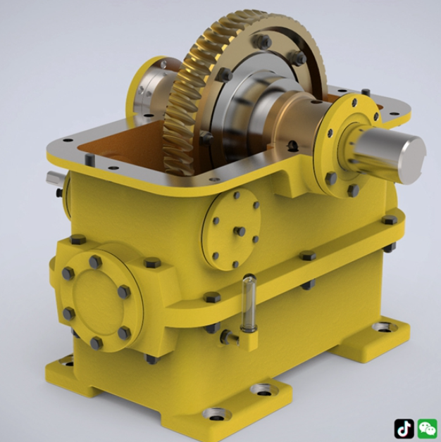 A0730. 2-Stage Worm Reducer