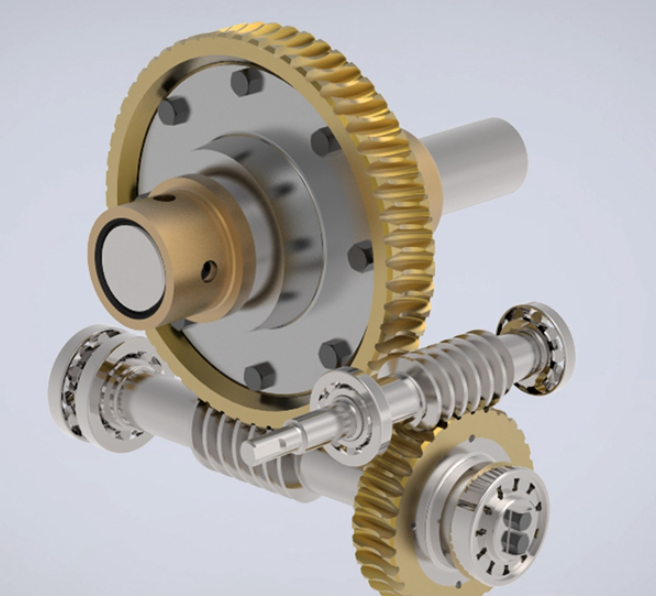 A0730. 2-Stage Worm Reducer