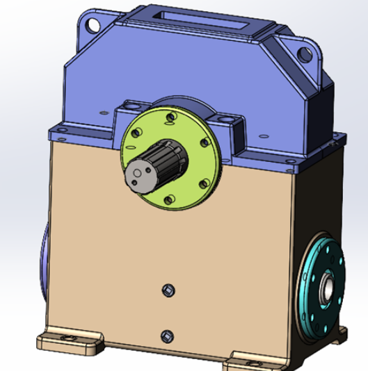 A0731. Worm Gearbox