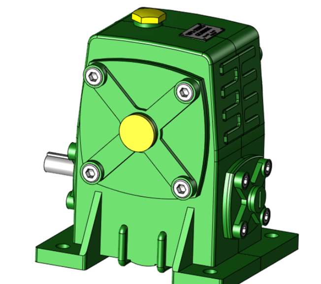 A0735. Worm Reduction Gearbox