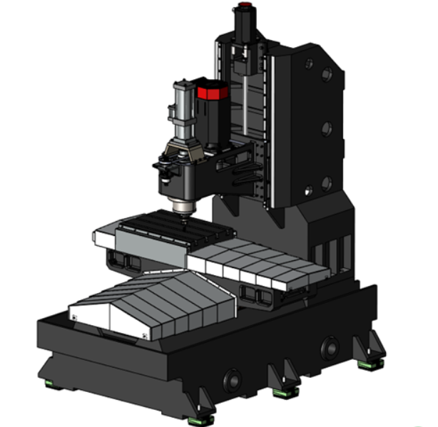 A0824. CNC Milling Machine