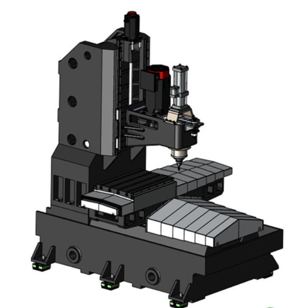 A0824. CNC Milling Machine