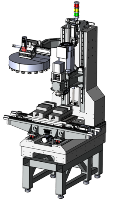 A0825. CNC Milling Machine (with Tool Magazine)