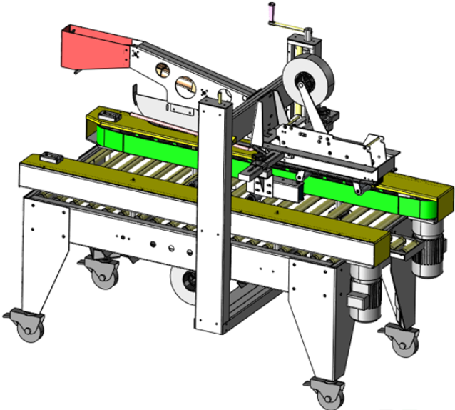A0835. Flap Carton Sealer