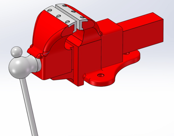 A0885. Bench Vise