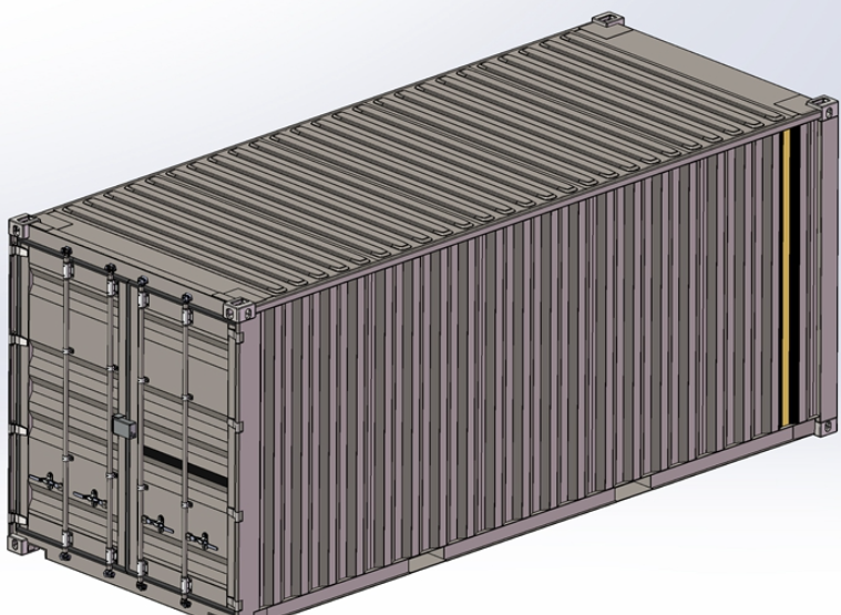 A0918. 20ft Standard Container
