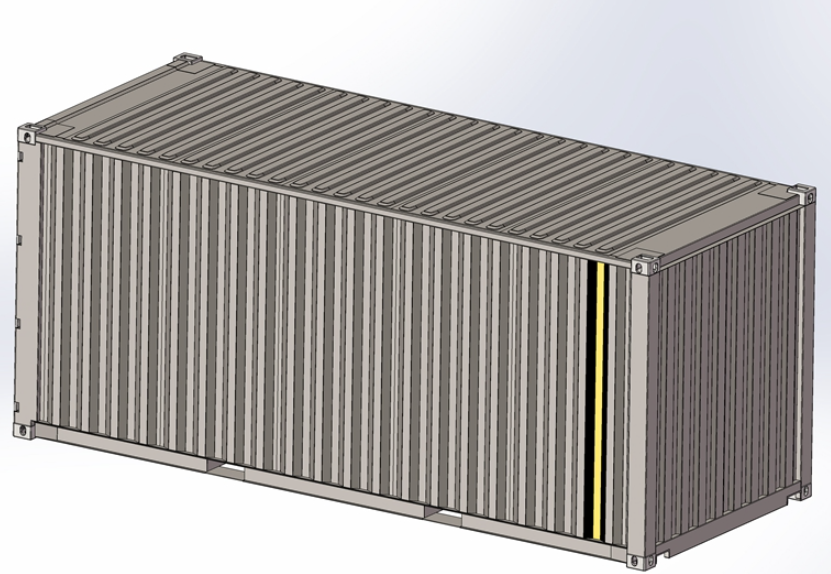 A0918. 20ft Standard Container