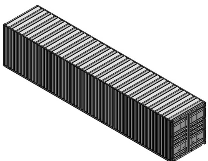 A0919. 40ft Standard Container