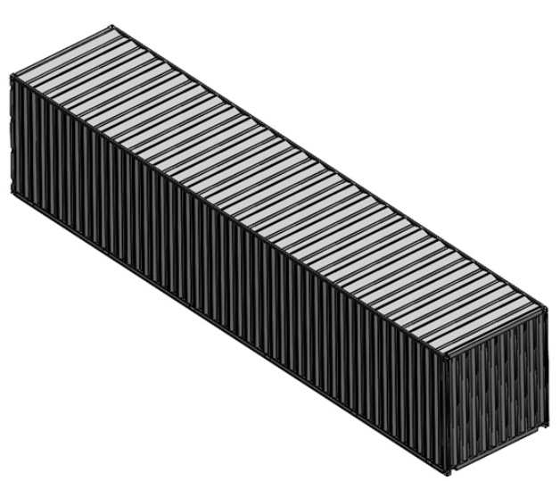 A0919. 40ft Standard Container