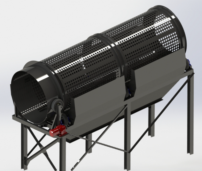 A0930. Rotary Drum Screen
