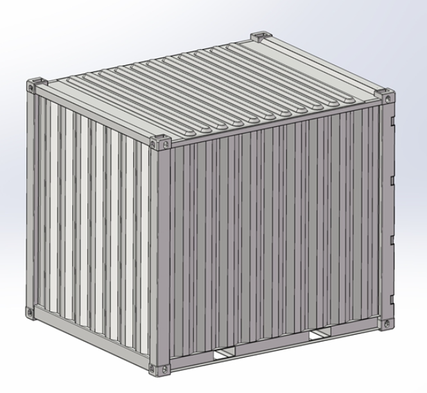 A0941. 10ft Standard Container