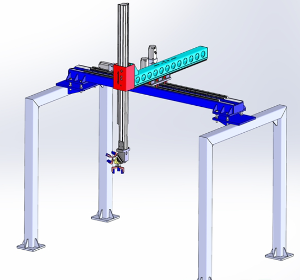 A1013. Machine Tool Loading & Unloading Manipulator